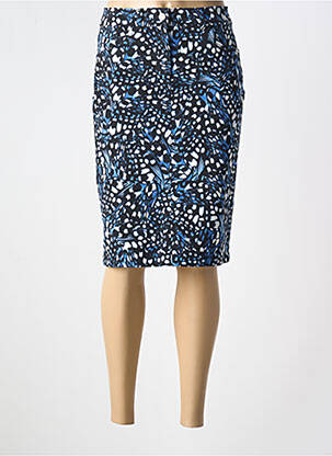 Jupe mi-longue stretch bleu GERRY WEBER femme