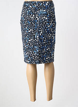 Jupe mi-longue stretch bleu GERRY WEBER femme