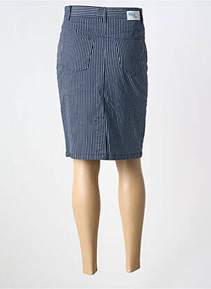 Jupe mi-longue taille haute bleu GERRY WEBER femme