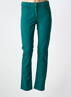 Jeans coupe slim vert ARMOR LUX pour femme