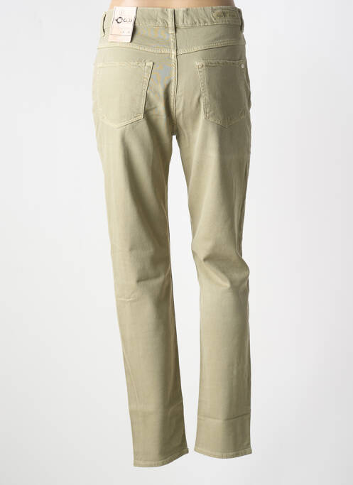 Jean coupe Mom vert C.O.P (CUP OF JOE) pour femme