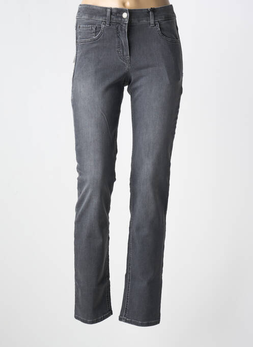Jeans coupe slim gris GERRY WEBER pour femme