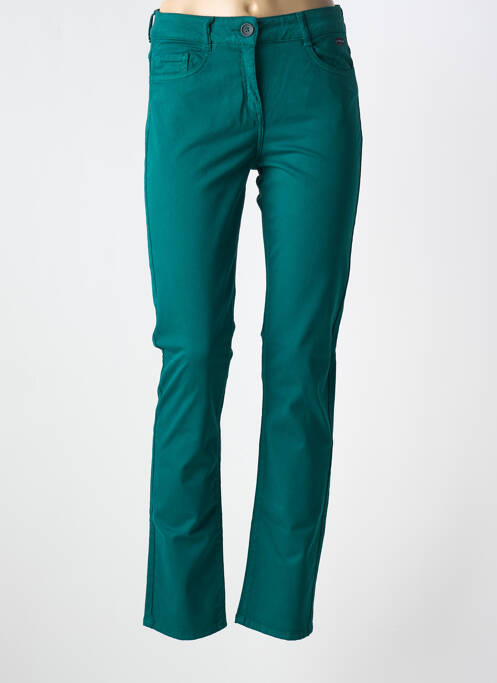 Jeans coupe slim vert ARMOR LUX pour femme