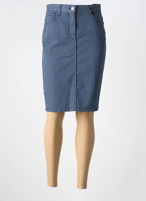 Jupe mi-longue bleu GERRY WEBER pour femme