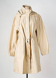 Trench finition intérieure doublure imprimée a capuche beige GERRY WEBER femme