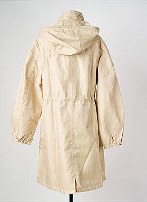Trench tissage popeline a capuche beige GERRY WEBER femme