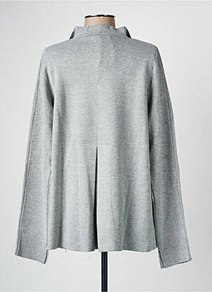 Gilet manches longues stretch gris ESCORPION femme