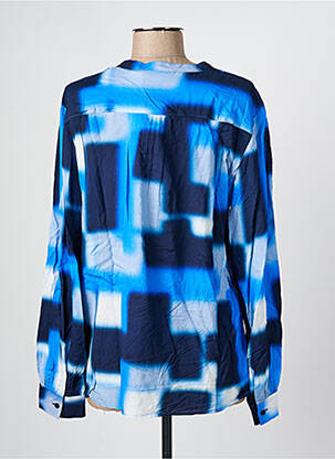 Blouse imprimé fantaisie manches longues bleu GERRY WEBER femme
