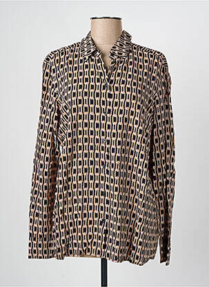 Chemisier coupe cintrée manches longues noir GERRY WEBER femme
