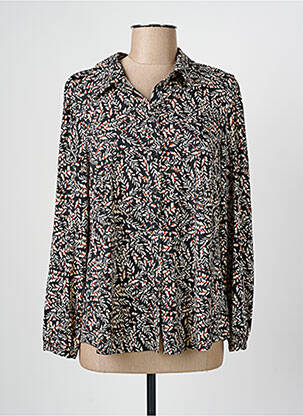 Chemisier noir K-DESIGN pour femme