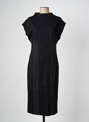 Robe mi-longue noir ESCORPION pour femme seconde vue