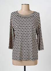 T-shirt noir FRANK WALDER pour femme seconde vue