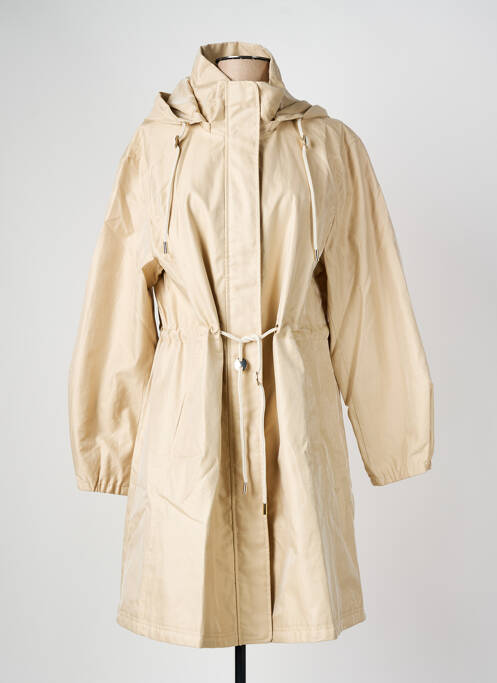 Trench finition intérieure doublure imprimée a capuche beige GERRY WEBER femme