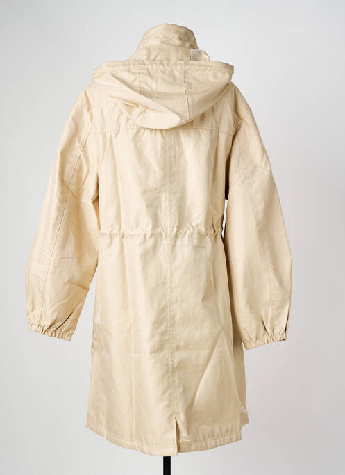 Trench finition intérieure doublure imprimée a capuche beige GERRY WEBER femme