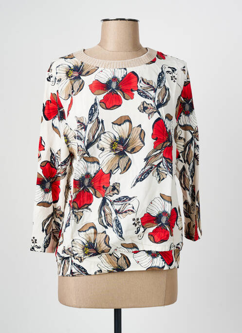 Blouse beige FRANK WALDER pour femme