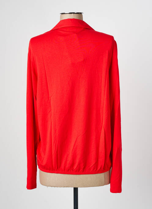 Blouse rouge FRANK WALDER pour femme
