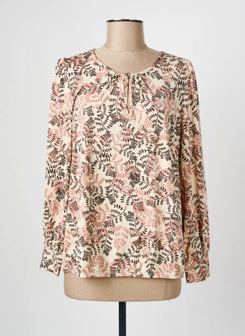 T-shirt beige K-DESIGN pour femme