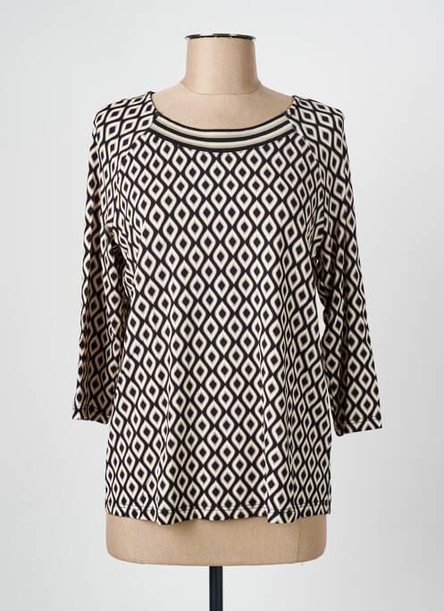 T-shirt noir FRANK WALDER pour femme