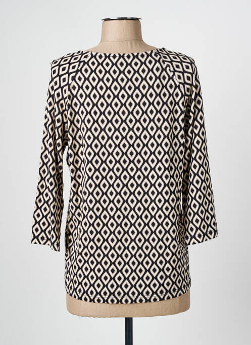 T-shirt noir FRANK WALDER pour femme