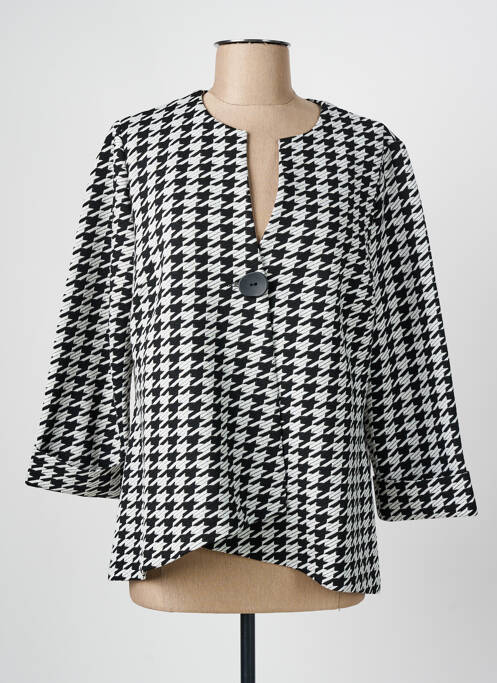 Veste casual noir FRANK WALDER pour femme