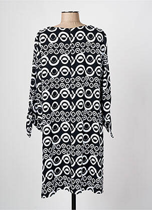 Robe courte manches 3/4 manches 3/4 noir JOSEPH RIBKOFF femme