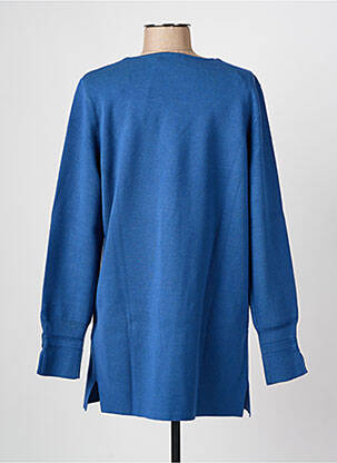 Gilet manches longues col rond bleu GERRY WEBER femme