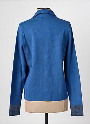 Gilet manches longues stretch bleu GERRY WEBER femme