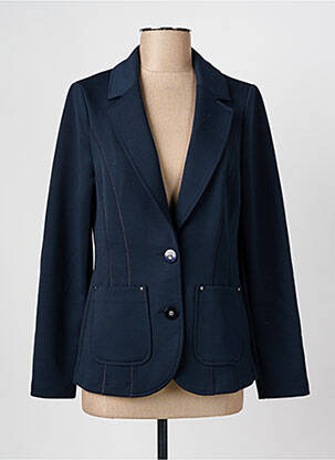 Blazer poches bleu FRANK WALDER femme