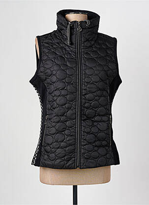 Doudoune poches sans capuche noir DOLCEZZA femme