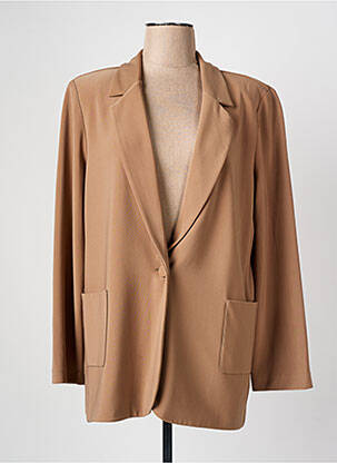 Blazer poches marron JOSEPH RIBKOFF femme