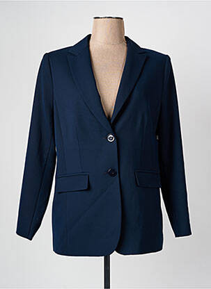 Blazer poches bleu FRANK WALDER femme
