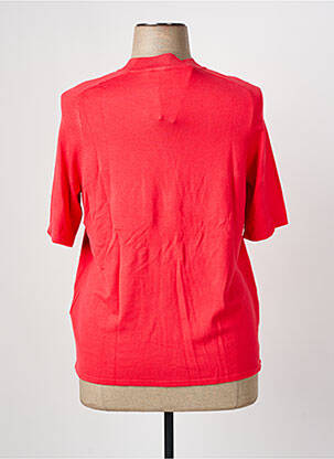 Pull coupe cintrée manches courtes rouge GERRY WEBER femme
