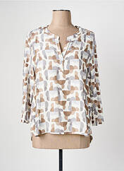 Blouse beige FRANK WALDER pour femme seconde vue