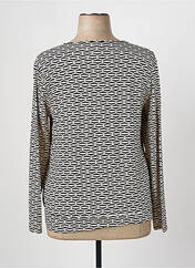 T-shirt beige FRANK WALDER pour femme seconde vue