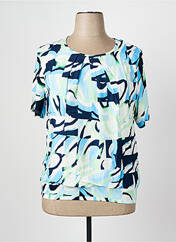 T-shirt bleu FRANK WALDER pour femme seconde vue