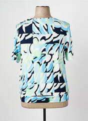 T-shirt bleu FRANK WALDER pour femme seconde vue