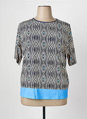 T-shirt noir FRANK WALDER pour femme seconde vue