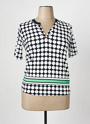 T-shirt noir FRANK WALDER pour femme