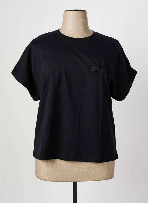 T-shirt coupe droite manches courtes noir GERRY WEBER femme