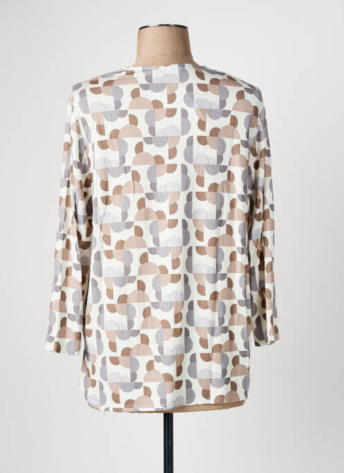 Blouse beige FRANK WALDER pour femme