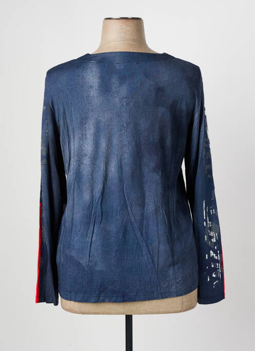 T-shirt gris FRANK WALDER pour femme