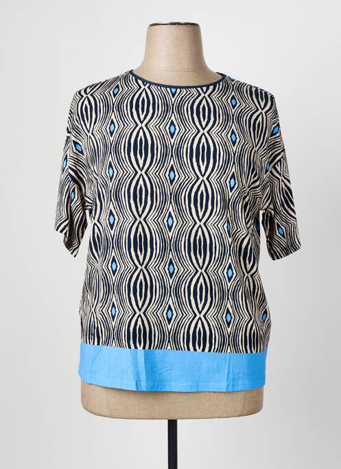 T-shirt noir FRANK WALDER pour femme