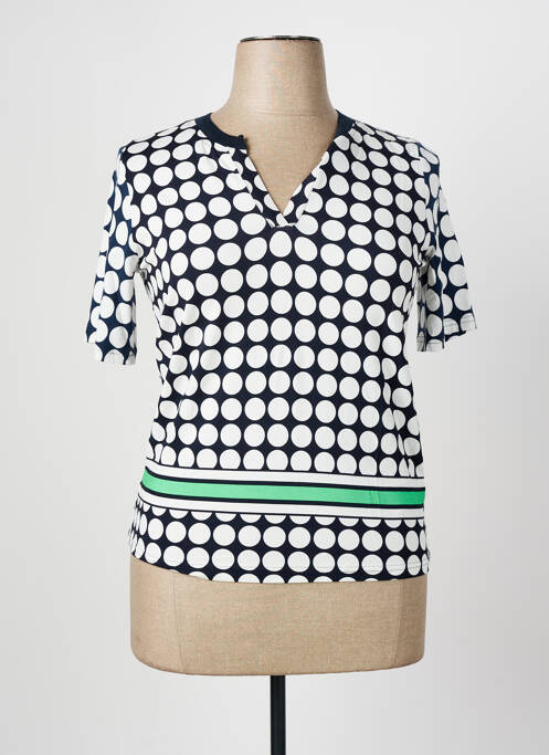 T-shirt noir FRANK WALDER pour femme