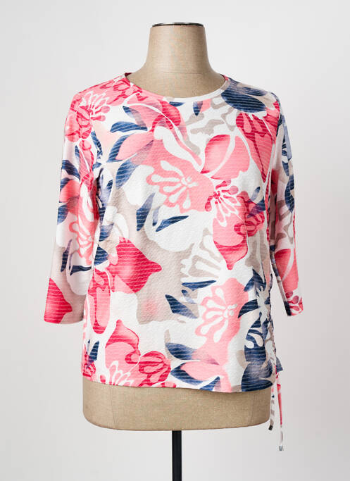 T-shirt rose FRANK WALDER pour femme