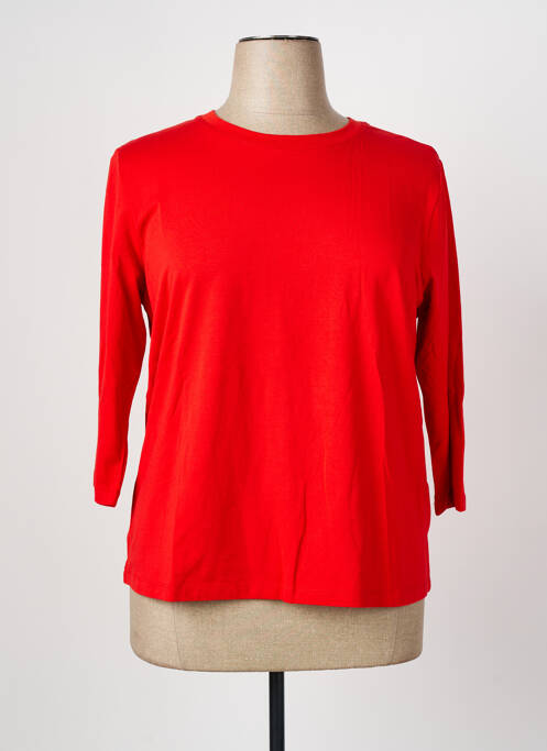 T-shirt rouge FRANK WALDER pour femme