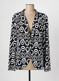 Blazer manches longues noir JOSEPH RIBKOFF femme
