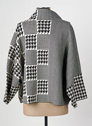 Pull coupe droite manches longues noir JOSEPH RIBKOFF femme
