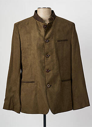 Veste casual coupe droite vert STEINBOCK homme