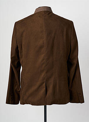 Veste casual fermeture boutonnée sur le devant marron STEINBOCK homme