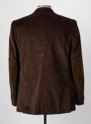Blazer manches longues marron BRUNO SAINT HILAIRE homme